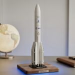 Ariane 6 Rocket Model with Satellite – 1:144 Scale (43 cm)