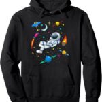 Cute Astronaut Space Hoodie