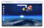 Super Mario Floating Outer Space Live Wallpaper - Image 2