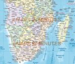 Africa Political Vector Map with Ocean Contours - Image 3