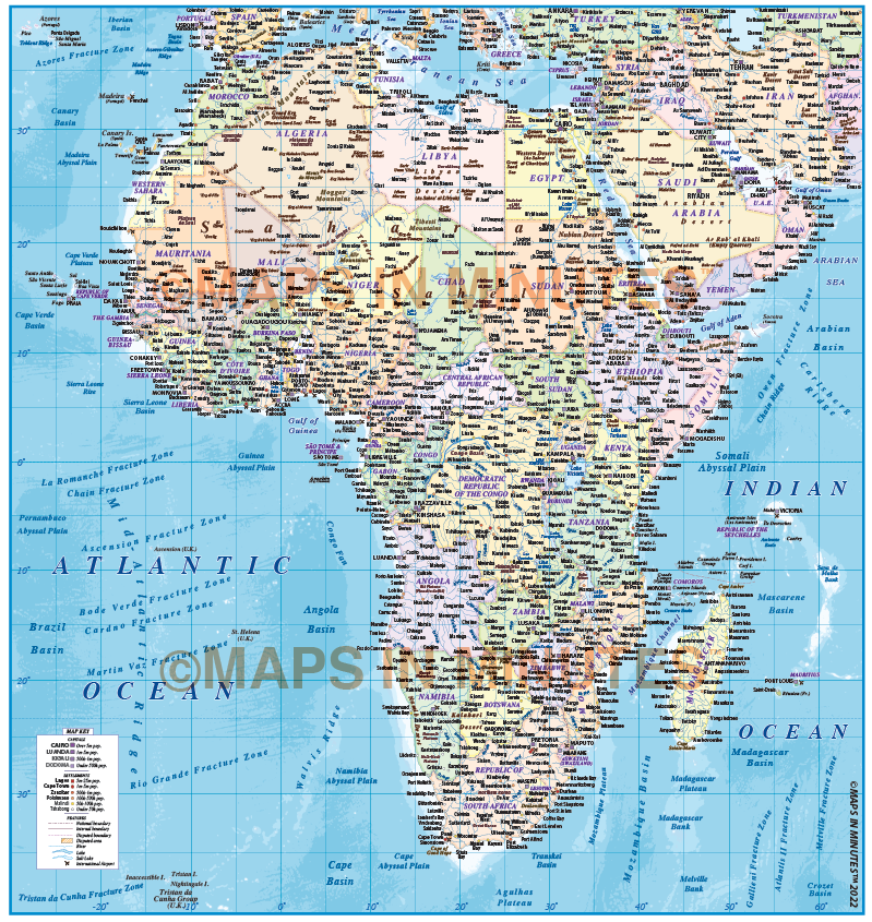 screen_shot_2022-01-24_at_22.24.08 Africa Political Vector Map with Ocean Contours - Image 1