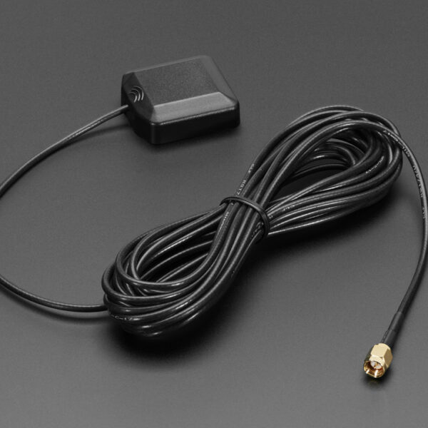 Adafruit External Active GPS Antenna 5m SMA | Laboratory NGO Package