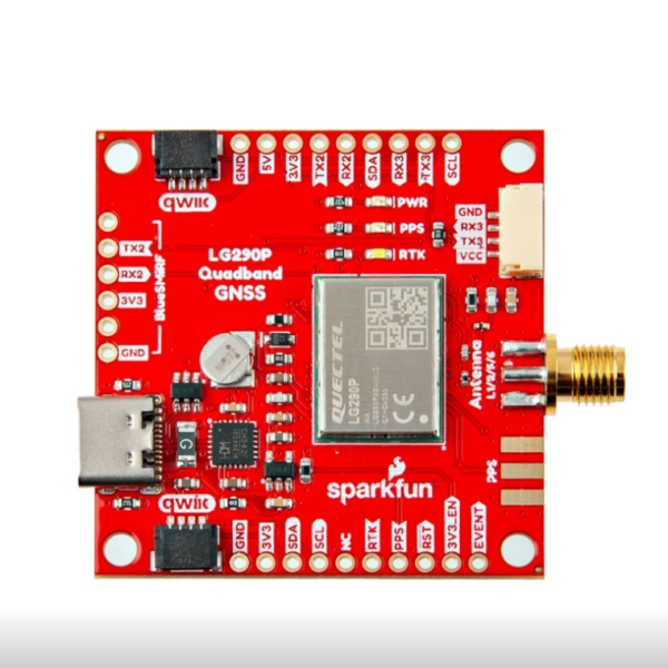 SparkFun Quadband GNSS RTK Breakout - LG290P (Qwiic)